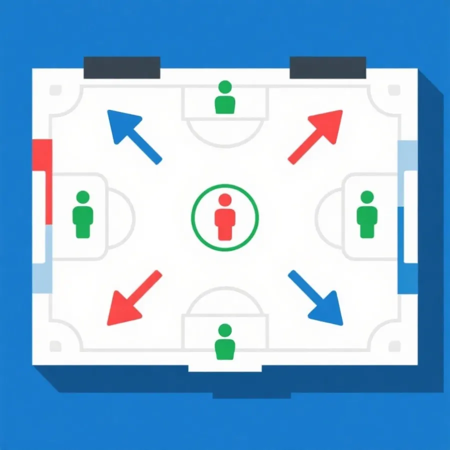 球队分析方法与战术示意图